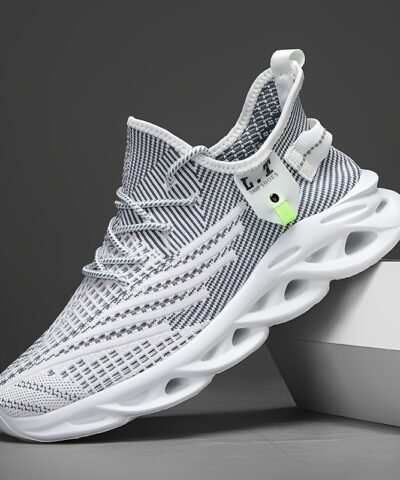 Chaussures de type lame d'absorption des chocs pour hommes