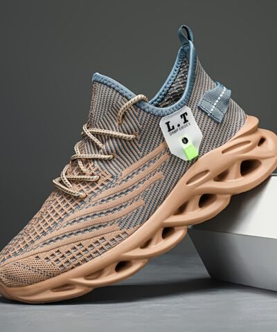 Chaussures de type lame d'absorption des chocs pour hommes