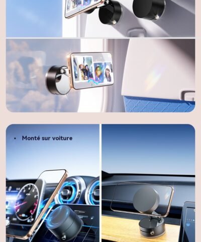Nouveau support magnétique de téléphone de voiture sous vide