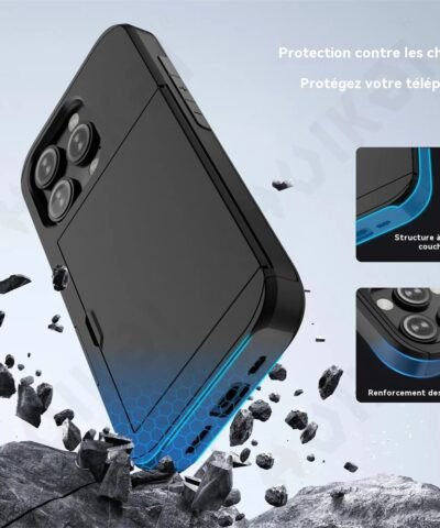 Étui de protection pour cartes | Étui pour téléphone avec fente pour carte